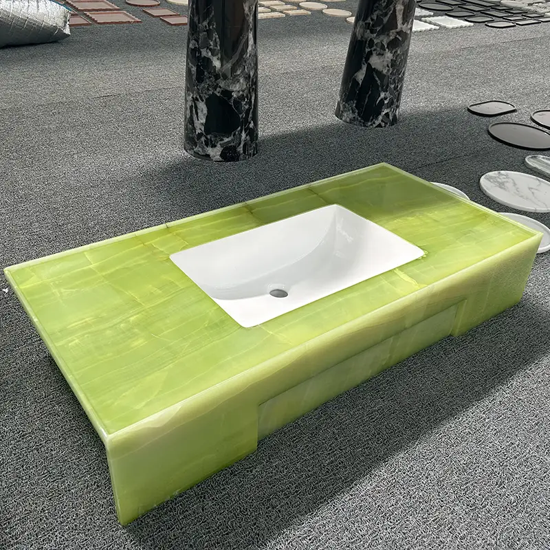 Groene onyx ijdelheid top